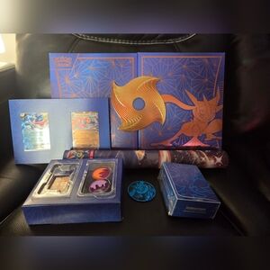 Greninja EX Ultra-Premium Collection Box With 2 Trading Cards Playmat (see list)